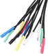Rankomu HT306 6 Set Channel Universal Breakout Leads, Test Leads Welding Breakout Leads for Auto Diagnostic