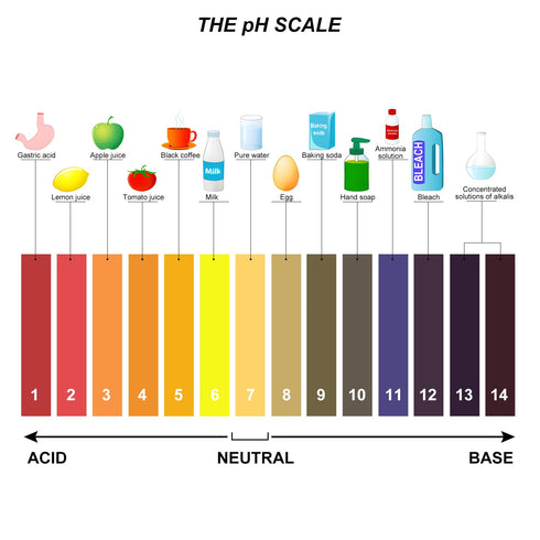 4 Pack pH Test Strips, Universal pH 1-14 Test Paper, 320 Strips for Saliva, Urine, Water, Soil, Chemistry