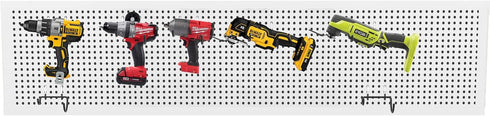 KINOMI 24 Pack Heavy Duty Pegboard Hooks - Large Accessories and Hooks for Tools and Crafts