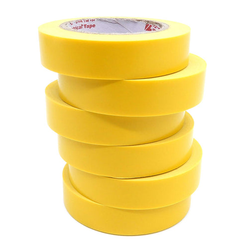 Maveek Electrical Insulation Tape, PVC Vinyl Tapes with Rubber Based Adhesive, Heat Resistant, Waterproof (6 Rolls,
