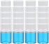 PATIKIL 20 Pcs 50ml Reagent Bottles, PET Wide Mouth Round Bottles with Screw Cap, Transparent
