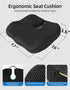 LSMColda Tailbone Extra Dense Orthopedic Seat Cushion, Ergonomic Memory Foam Seat Cushion for Office ChairDesk