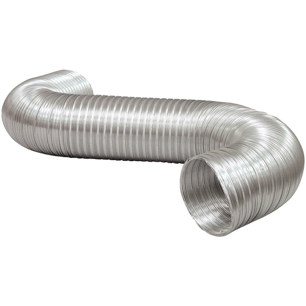 Deflecto Dryer Vent Hose, 96.0 Length, Aluminum