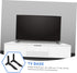 Zerodeko 1Set Tv Stand Base Bracket for Tvs Easy to Install Television Holder for Living Room Bedroom Office Supports