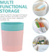 6 Pack Alipis Hanging Cup Holder, Rolling Cart Accessories Utility Cart Storage Cup Holder Hanging Organizer Basket