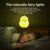 9 Animal-shaped Big Night Light for Children/Adult, Rechargeable LED Soft Silicone (BPA Free) Bedside Lamp, Adjustable