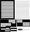 Resholder Writing Guide Kit Letter Set Include 10 Writing Guides 20 Sheet of