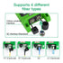 Komshine KPV-53 Optical Fiber Power Meter OPM, 7 Wavelengths 850~1700nm, Fiber Loss Tester