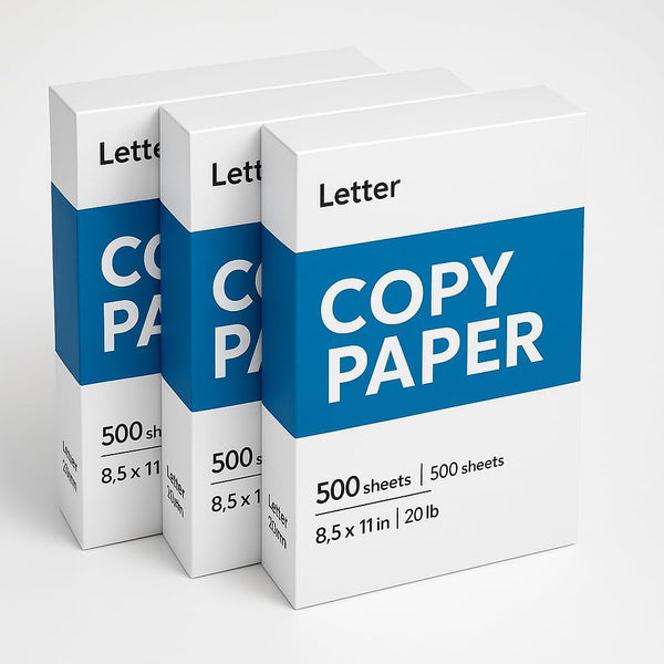 Generic 3 Reams standard size copy paper for Home Office for All Type