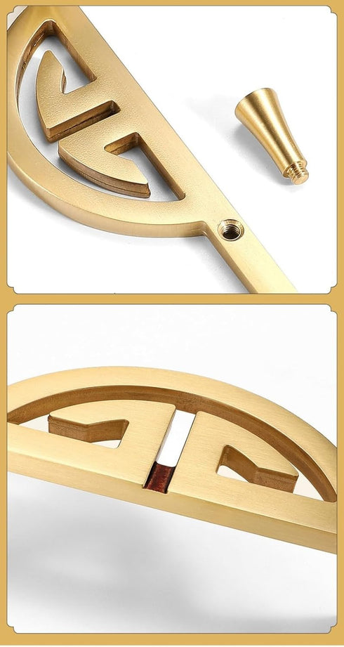 Generic 128mm Pack) Kitchen Drawer Pulls Cabinets Handles Chinese Retro Cabinet Wardrobe Door Handle Semicircle Pair