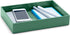 Poppin Stackable Medium Accessory Tray - Modular Lacquer Desk Trays for Office Organization