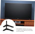 Zerodeko Set Rustic TV Stand with Strong Load-Bearing Mounts