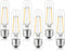 5 Inch T10 Tubular LED Light Bulbs, 4000K Daylight, Dimmable, 4W Equal to 40 Watt, 400LM, 6 Pack