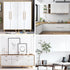 Arthome White Wood Contact Paper, 11x100 inch Self Adhesive Wallpaper for Furniture Cover, Waterproof Gloss PVC Vinyl