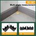 2-in-1 Mitre Measuring Cutting Tool for Home Improvement, Sawing Mitre Angles, Professional Woodworking