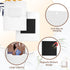 Epakh 6 Pack Magnetic File Holder, Magnetic Paper Holder for Refrigerator Storage Pocket, Wall File Organizer