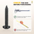 METALLIXITY Screws(M3) 620Pcs, 304 Phillips Pan Head Self Tapping Stainless Steel Self Drilling Screw Assortment Kit