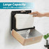 Commercial Adhesive Paper Towel Holder for Bathroom: Multifold/Trifold/C Fold Paper Towel Dispenser for Compact Toilet