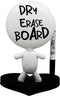 Dry Erase Board - TITTO in Love, Draw Your Ideas - Labor Day - Ceramic Doll - Black Office Design Desk Gift for