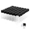 4ml Clear Glass Vials with Screw Caps, 1 Dram Small Liquid Sample Vial, 50PCS Leak-Proof