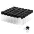 4ml Clear Glass Vials with Screw Caps, 1 Dram Small Liquid Sample Vial, 50PCS Leak-Proof