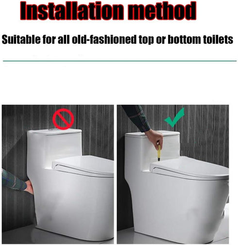 XQHD WEC Toilet Seats Soft Close White, Loo Lid Quick Release Heavy Duty Easy to Clean Bathroom Lid,Square