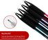 MyLifeUNIT Gel Pens, Black Fine Point Gel Pen for Super Smooth Writing, 0.5mm Retractable Pens with Quick-Drying Ink,