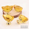 VIGANI Cute Drawer Pulls,Cabinet Door Cupboard knobs,4Pcs Crystal Glass Cabinet Knobs,Pull Handle with