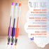 Set 192 Pack 12 12 72 96 2 ColorIt Gel Pens for Coloring with Metallic, Neon, Glitter Gel Pens - Refills & Travel Cases