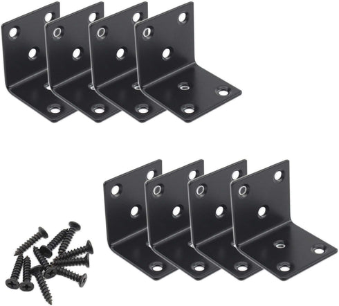90 (40x40x40mm) Heavy Duty Stainless Steel Corner Bracket,ULIFESTAR L Shaped Shelf Bracket Degree Corner Brace Large