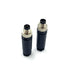 2Pcs M8 3 Pin Male Circular Connector, Field Assembly Wireable Sensor Straight Type A Code Adapter IP67 Waterproof Industrial Circular Connector 60V 4A AC/DC Unshiled