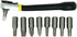 General Tools 80075 Nine-Piece Offset Ratchet Screwdriver Set