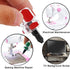6PCS Mini Stubby Screwdriver Set, Small Flat Head & Short Phillips 2-in-1 Tool for Sewing Machine Repair