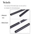 XFJYMXDM 6 5.91 Inches M10 PCS Threaded Extension Rod, Down Rods for Pendant Lights for Lighting Fixture Downrods