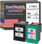 DoorStepInk Remanufactured Ink Cartridge Replacements for HP 94 1 Black and 95 1 Color for Deskjet and Officejet