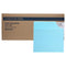 Patient Bibs 18" x 22", Blue Tissue with Poly Backing, Disposable Waterproof,