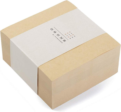 VANRA Note Cube, 4 x 4 Inch Memo Cube Refill, 400-Sheets/Cube, Blank Scratch Pads, Not Sticky, No Holder