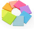 Lined Sticky Notes 3x3 in - Bright Ruled Colorful Memo Pads, 82 Sheets/pad, 8 Pads/Pack