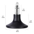 Bell Glides Replacement Swivel Caster Wheels to Fixed Stationary Castors,Adjustable Castor Low Profile Stool with Separate Self Adhesive Felt Pads 5pcs