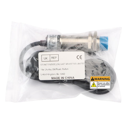 Capacitive Proximity Sensor Switch LJC18A3-B-Z, M18, DC10-30V, 300mA, 10mm Detecting Distance, 3 Wire (PNP_Normally