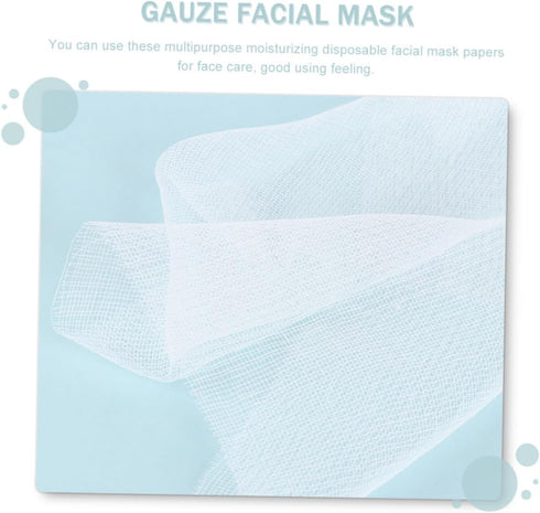 100pcs PartyKindom Professional Beauty Salon Gauze Pads Gauzes Paper Face Skincare