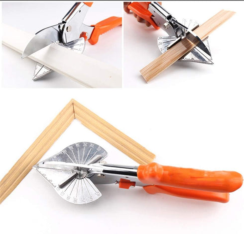 Multi Angle Mitre Cutter for PVC PE Plastic Pipe, 45-180 Degree Scissor Cut, Housework Plumbing Tool