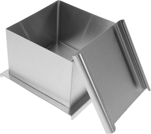 KALLORY Stainless Steel Tofu Maker and Press Mold Small Size 304 Food-grade