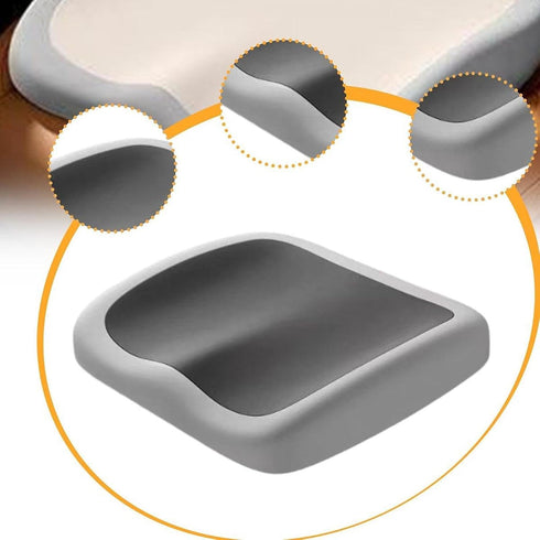 HouseVibe Tailbone- Seat Cushion for Office Chair Car Travel Airplane, Memory Foam Orthopedic Support Cushion