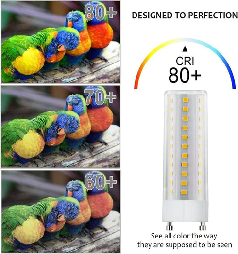 GU24 Bulb 4000K T2 13W 18W 23W Bulb GU24 Bulb 120V Non-Dimmable 10W Pack 4 Cheopha LED Natural White, Spiral CFL Light