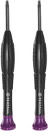 2 Pcs Precision Torx Screwdriver T8 Star Head with Non-slip Plastic Handle for Electronics Repair