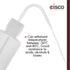 EISCO Wash Bottle, 500ml, Low Density Polyethylene, Translucent and Unbreakable with Leak-Proof Delivery Tube