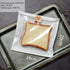 Nanaiche 100 Packaging (7.5 7.9 Inch) Pcs White Kraft Bread Bag Bakery Bags with Window,Toast bag Toast Paper Bag Paper
