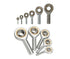 SA8T POS8A 8mm (2 / K, Aperture Metric Self-Lubricating Rod End Joint Bearing Outer Thread Right Hand Pieces)