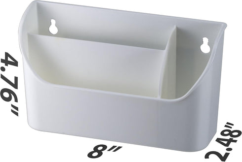 Officemate Magnet Plus Magnetic Organizer, White (92550)